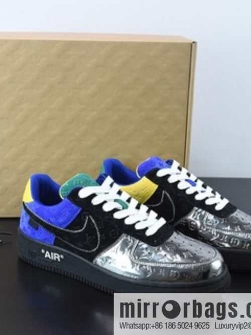 LVx Nk Air Force 1 Low Louis Vuitton Donkey LV Joint, Air Force One Low Top Sneakers