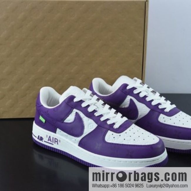 LVx Nk Air Force 1 Low Louis Vuitton Donkey LV Joint, Air Force One Low Top Sneakers