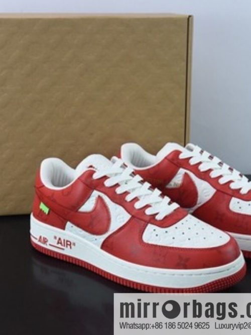 LVx Nk Air Force 1 Low Louis Vuitton Donkey LV Joint, Air Force One Low Top Sneakers