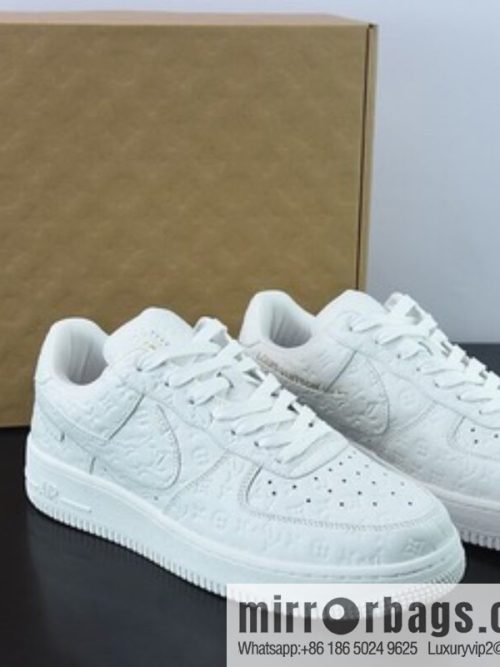 LVx Nk Air Force 1 Low Louis Vuitton Donkey LV Joint, Air Force One Low Top Sneakers