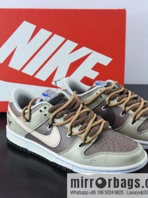 NBA x NK Dunk Low deconstruction, old-fashioned, desert wasteland, angel demon low-top men\'s sneakers SKU: DD3363-002