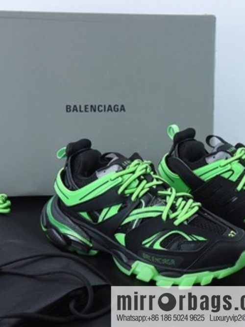 Balenciaga Balenciaga 3.0 low-top dad shoes, black and green, item number: 542436W3RL11035