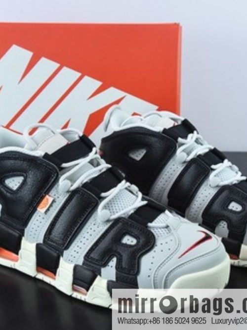 Q01W4 Pure Original Air More Uptempo Vintage Gray Black Orange Unisex Official sneakers of the same style, item number: DX3360 001