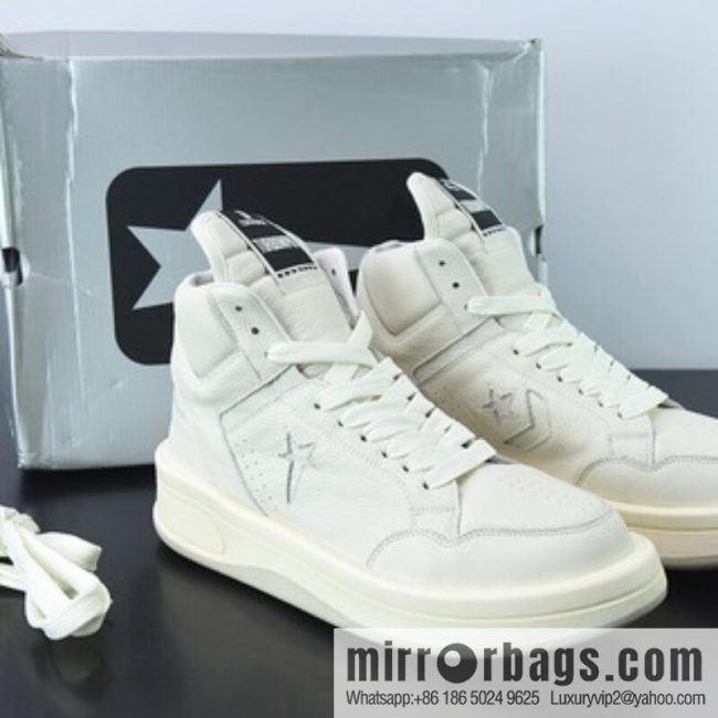 Rick Owens DRKSHDW x Converse Turbodrk Weapon Joint Non-slip durable high-top Vintage basketball shoes