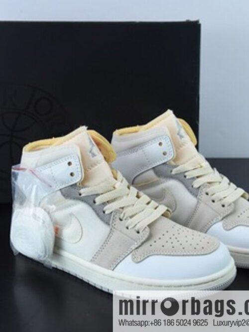 o_1gba1r3tj13d51k3dtsfbi16q63a-800x8001evyxedbjit67427_20250719021946.jpg Air Jordan 1 MID white gray AJ1 Joe 1 medium casual shoes, item number: DM9652 100