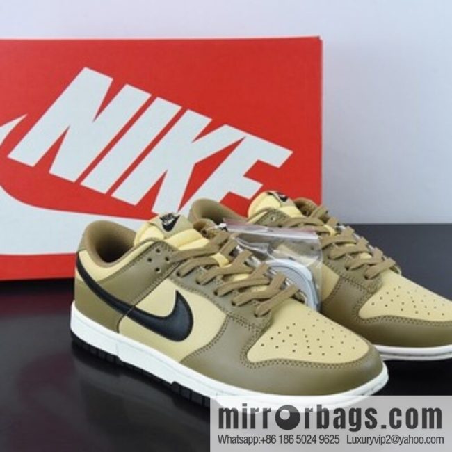 Nike SB Dunk Low \"Dark Driftwood\" brown and black low-top casual board shoes, item number: DD1503-200