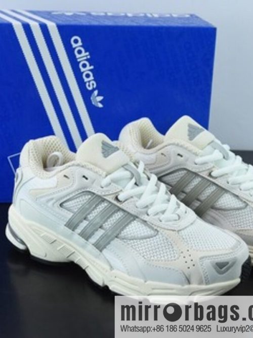 Adidas Originals Response CL \"Cream/White\" Response CL Series Daddy Vintage breathable cushioning casual sports jogging shoes \"milky gray silver\" GY2014