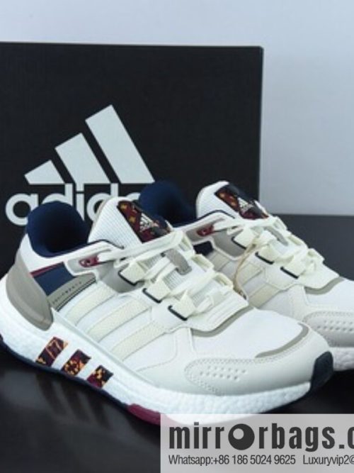 AD Equipment + Comfortable and durable running shoes, white gray red, synchronized at the counter, the first real shot item number: GW4252