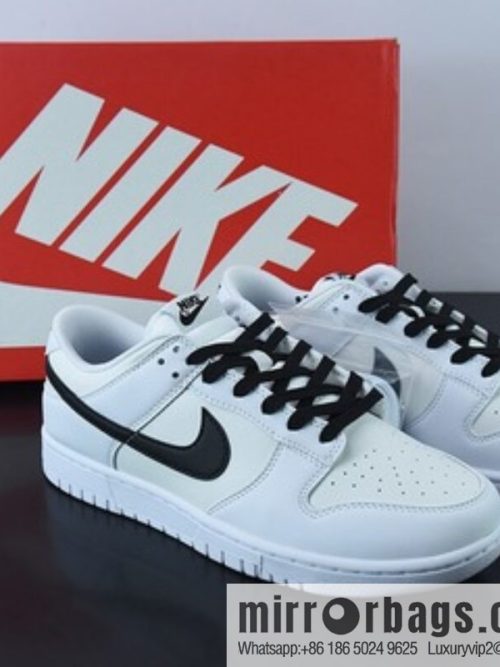 Nk SB Dunk Low \"Dark Driftwood\" white and black color scheme SB low-top sports and leisure shoes, item number: DJ6188-101