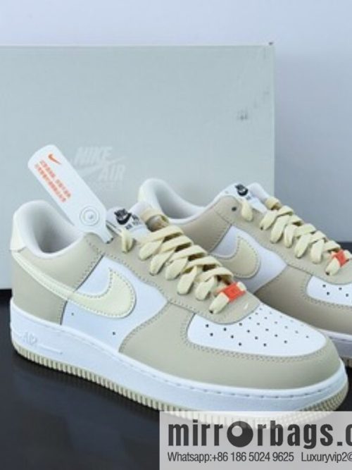Nk Air Force 1 \'07 Low canvas cyan yellow, small hook, Air Force No. 1 low-top casual board shoes Item number: DZ2771-211