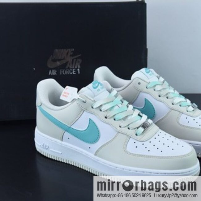 Air Force 1 \'07 Low Milk White Green Air Force No. 1 Low Top Sports and Leisure Board Shoes, Item Number: LZ6699-555