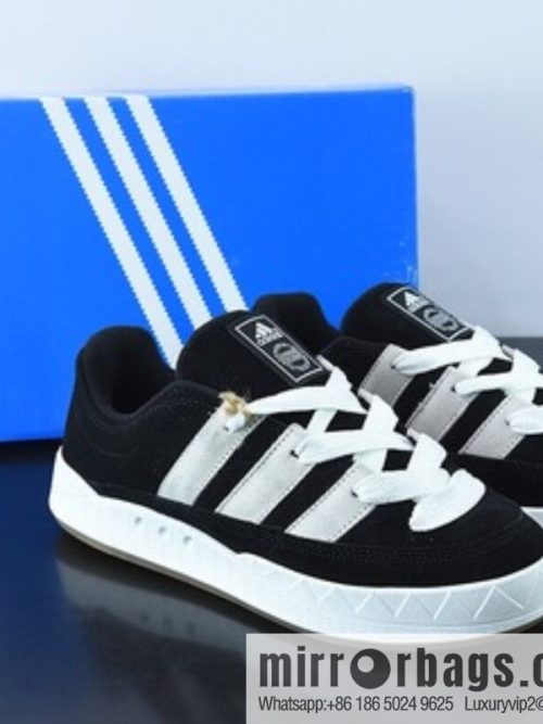 Atmos x Adidas Adimatic Low Matic Series Low Top Vintage Shark Bread Leisure Sports Leisure Skateboard Shoes Item Number: GY5274