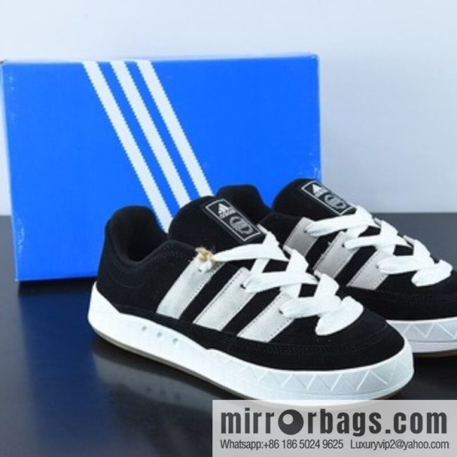 Atmos x Adidas Adimatic Low Matic Series Low Top Vintage Shark Bread Leisure Sports Leisure Skateboard Shoes Item Number: GY5274