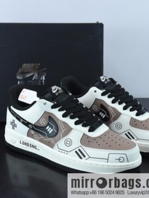 Nk Air Force 1 Low 07 black coffee, game limited, Air Force One low-top board shoes Official item number: CW2288 222