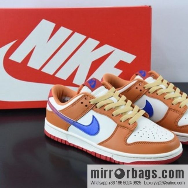 NK Dunk Low white orange blue, low-top sports and leisure shoes, item number: DH9765-101