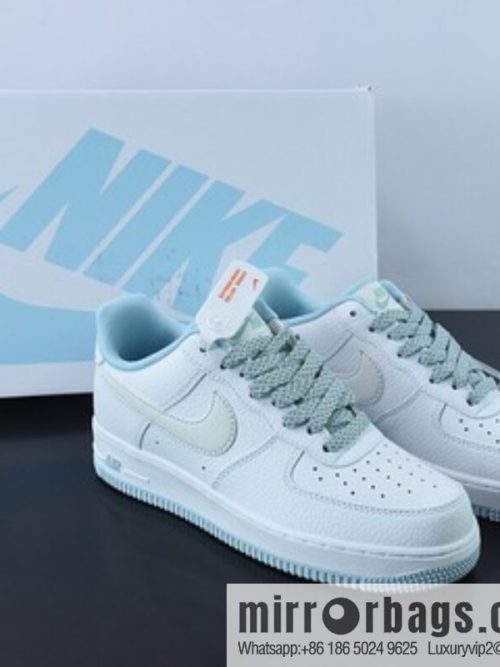 Nk Air Force 1 \'07 Low daytime blue color scheme Air Force No. 1 Mark Line Gypsy Low Top Casual Sneakers, item number UO6369-568