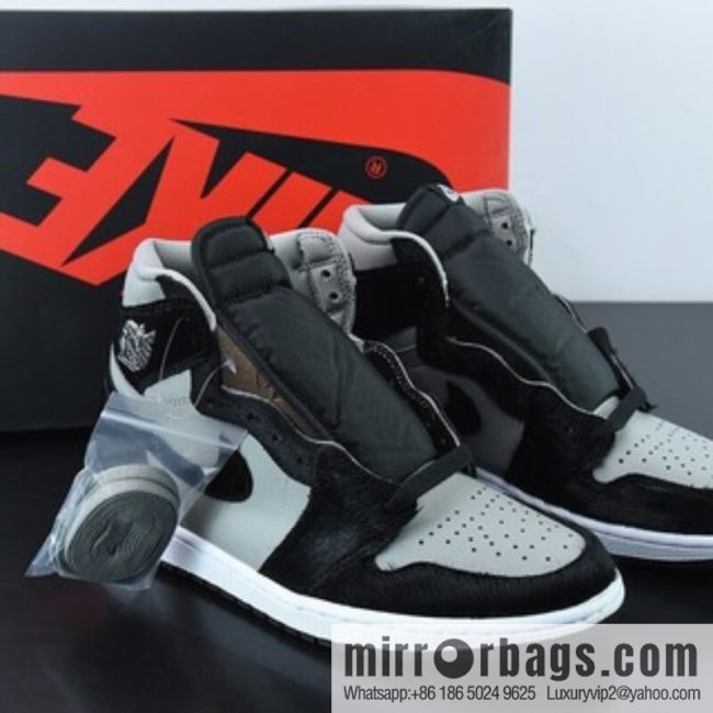 Air Jordan 1 Retro \"Twist 2.0\" High Help, Horse Hair Panda 2.0 Official Item Number: DZ2523 001