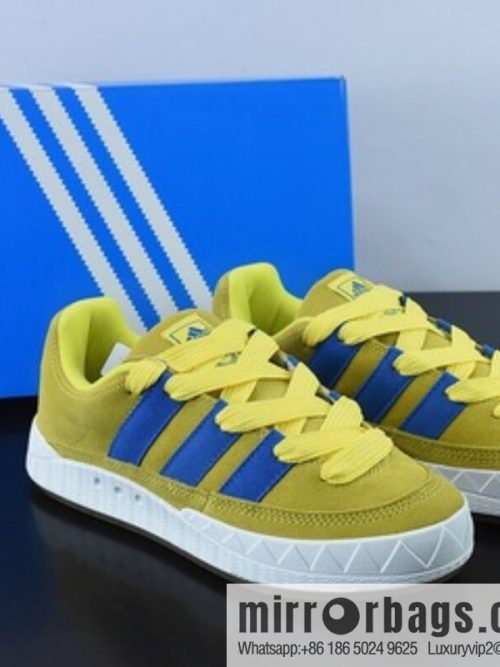 Adidas Originals Adimatic Low \"Bright Yellow\" Matic Series Low Top Yellow Blue \"GY2090