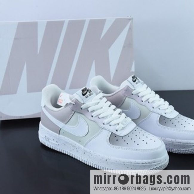 Air Force 1 \'07 Low \"White/Pink/Grey\" Air Force One White Light Pink Grey \"Low Top Casual Board Shoes Item Number: MM6023-536