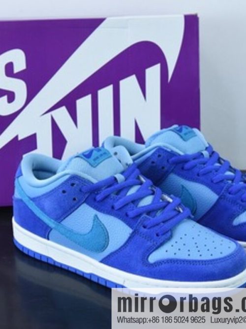 NK SB Dunk Low \"Blue Raspberry\" Blue Raspberry, low-top sports and leisure shoes, item number: DM0807-400