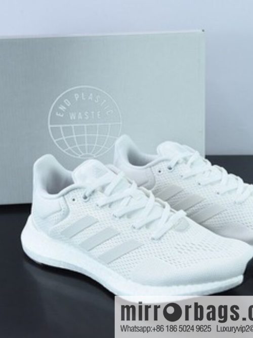Adidas Pureboost 21 PB21 generation, popcorn outsole, sports and leisure running shoes, official item number: GY5094