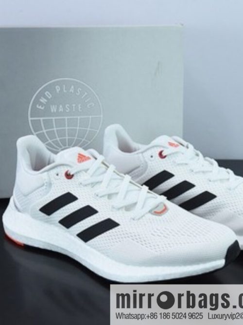 Adidas Pureboost 21 PB21 generation, popcorn outsole, sports and leisure running shoes, official item number: GY5099.