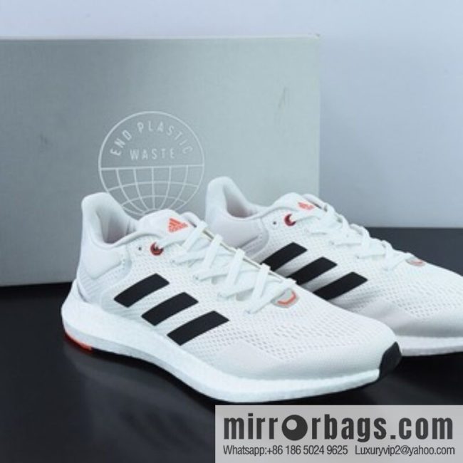 Adidas Pureboost 21 PB21 generation, popcorn outsole, sports and leisure running shoes, official item number: GY5099.