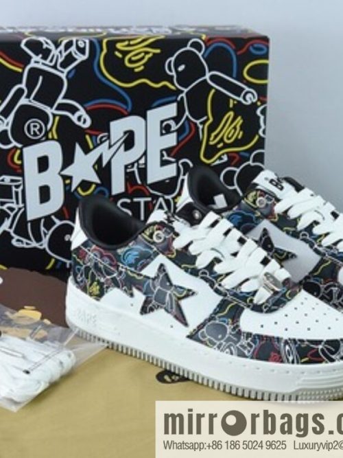 Medicom Toy Exhibition x Bape STA \"BE@RCAMO\" Violent Bear Joint Unisex Same sneakers