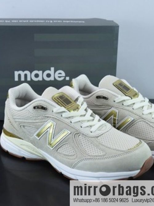 New Balance 990 V4 40th Anniversary Limited Red Label Grey Vintage Running Shoes, Item Number: M990AG4