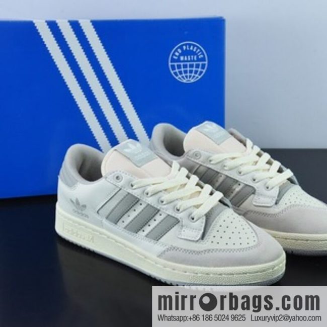 AD Originals Centennial 85 Low White Grey Vintage Low Top Casual Board Shoes, Original Box Original Label Item Number: GX2213