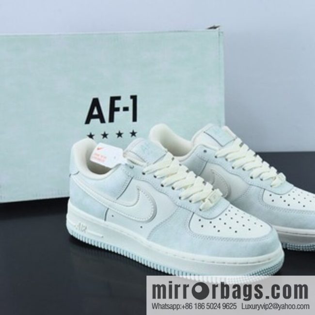 Nike Air Force 1 Low \'07 meter white mint green Air Force No. 1 low-top casual board shoes, item number: KP6936-898
