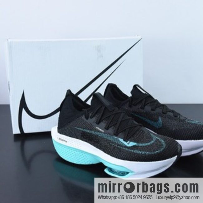 Nike Air Zoom Alphafly NEXT% 2 Proto Marathon 3.0 High Performance Running Shoes/Black Lake Blue Item Number: DV9422 500
