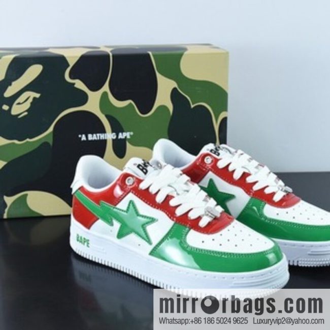Bape Sta To Low star of the same style, ape head classic low-top sports and leisure board shoes