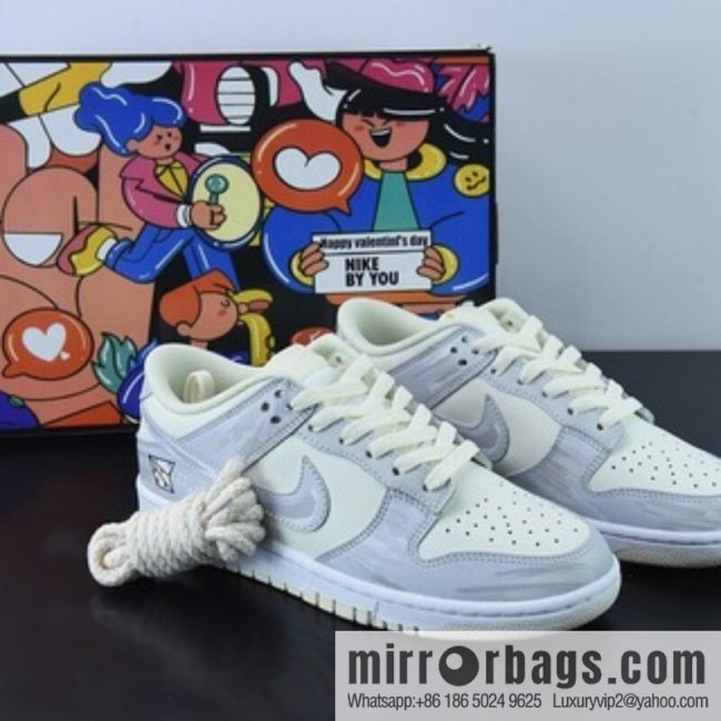 NK Dunk SB Low custom color scheme Video game pixel By You exclusive custom personalized shoes, item number: NB2206-218