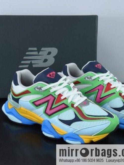 Jo eFrsehogods x eNw Blaance NB9060 Joint Unisex Same sneakers Item number: U9060NBN Blue-green-yellow