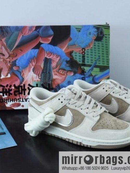Otomo Katsuhiro x NK SB Dunk Low \"Steamboy OST\" Takayo Otomo, Suede Light Grey Silver Item Number: FF0918 011