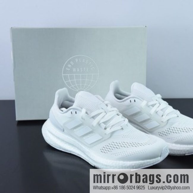 AD PureBoost PB22 popcorn cushioning running shoes, good goods: GY4705