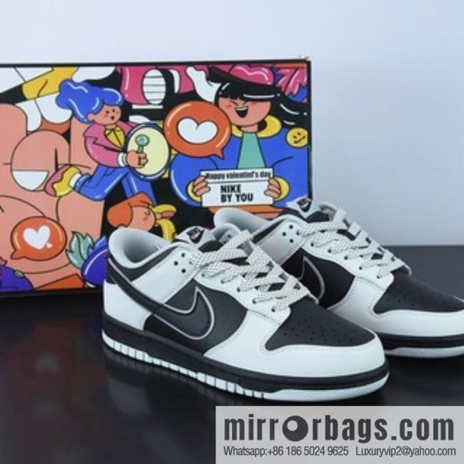 Nk SB Dunk Low gray cat reflective SB low-top casual board shoes, item number: DD9606-363