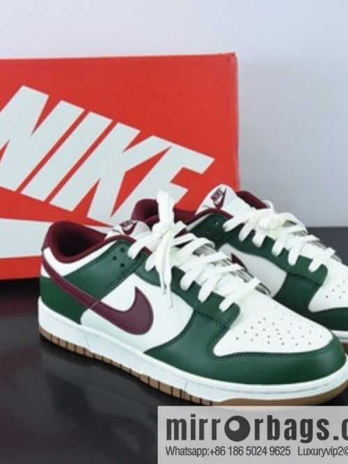 Nk SB Dunk Low \"Gorge Green\" bean paste green color scheme SB low-top casual board shoes, item number: FB7160-161