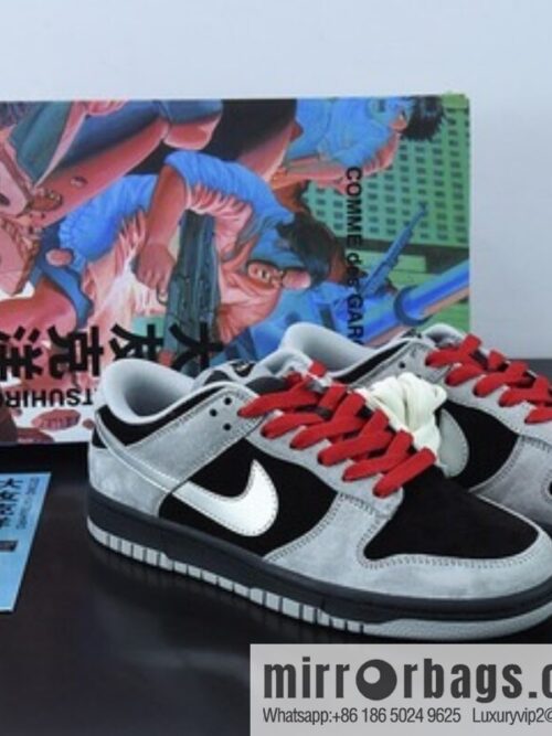 o_1gfnlm5je10qp1kgq17e91or21lbdo4-800x8005iutmwkvuxh55534_20250718235026.jpg Otomo Katsuhiro x Nike SB Dunk Low \"Steamboy OST\" Suede Black Red, Dunk Series Item Number: DD3699-008