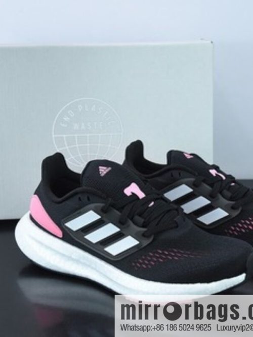 AD Pureb Boost hd Wnte U MEN new color scheme UB8.0 black and white pink women sneakers Part Number: HQ1458