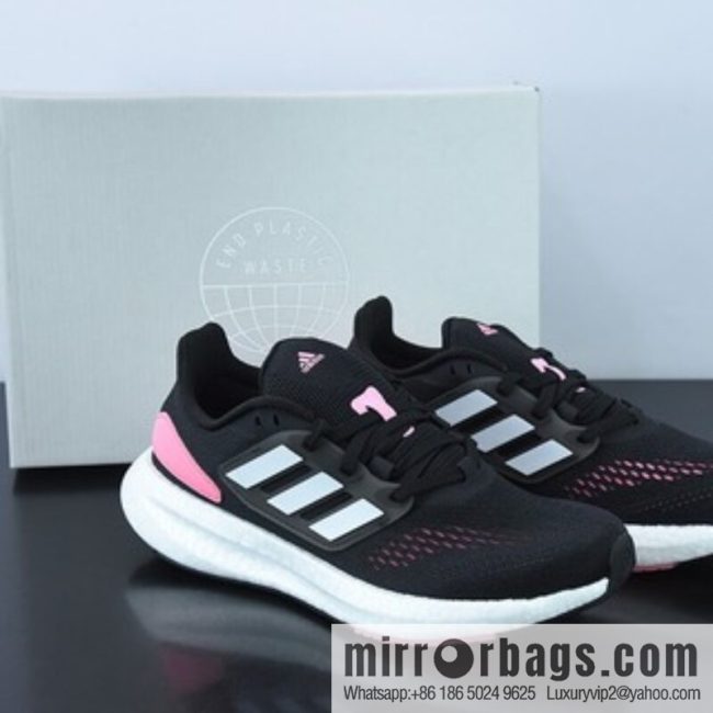 AD Pureb Boost hd Wnte U MEN new color scheme UB8.0 black and white pink women sneakers Part Number: HQ1458