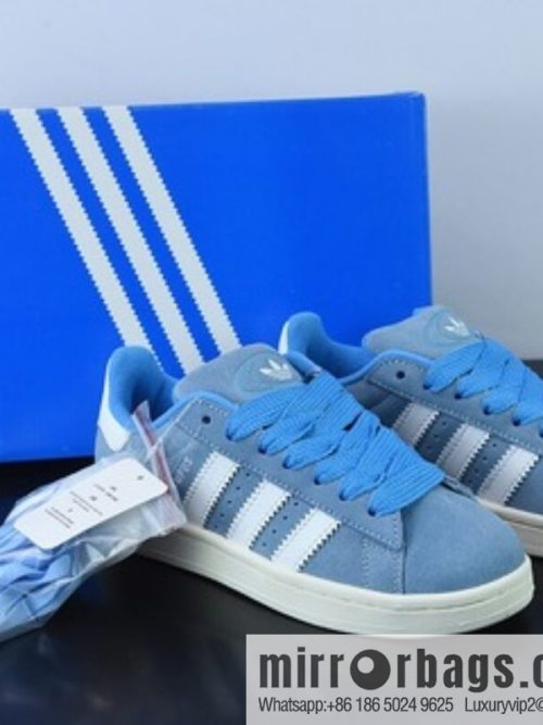 Didas Originals Campus 00s Bread Unisex The same low-top casual board shoes, item number GY9473 meters water blue