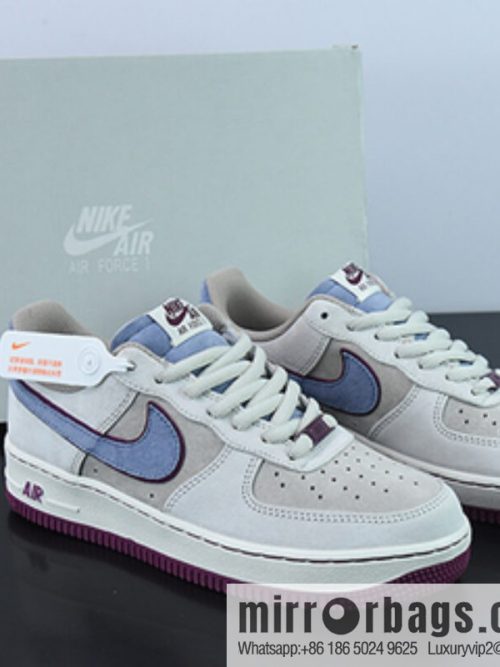 Nike Air Force 1 Low Oyouke Ocean Gray Blue, Air Force One Low Top Casual Board Shoes NT9988-618