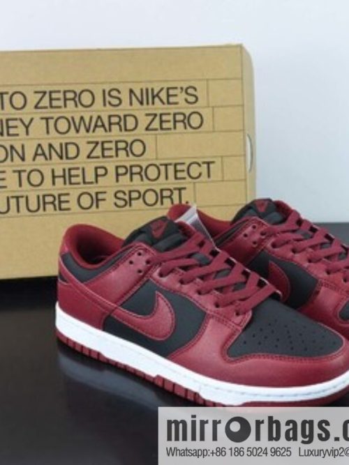 Nike SB Dunk Low NEXT \"Gym Red\" black and red low-top casual board shoes, item number: DN1431-002