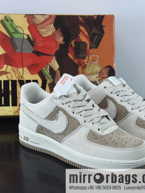 AKIRA × Nike Air Force 1 Low \'07 meters Khaki Gypsy color scheme Air Force No. 1 low-top casual board shoes, item number: DQ3966-183