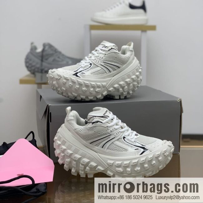 BALENCIAGA Balenciaga, nylon and mesh Paris His & Hers shoes