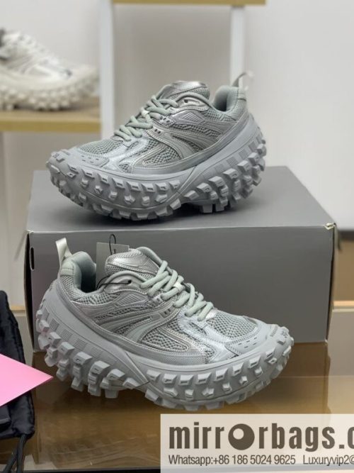 BALENCIAGA Balenciaga, nylon and mesh Paris His & Hers shoes