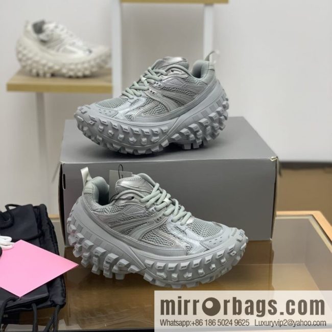 BALENCIAGA Balenciaga, nylon and mesh Paris His & Hers shoes