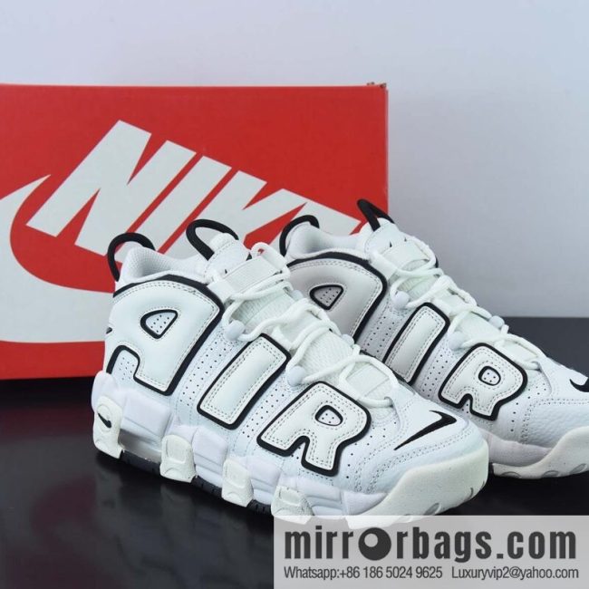 Nike Air More Uptempo \"USA Hoops\" Big Air Pippen Classic High Street Versatile Basketball Shoe Collection, Item Number: DO6718 100
